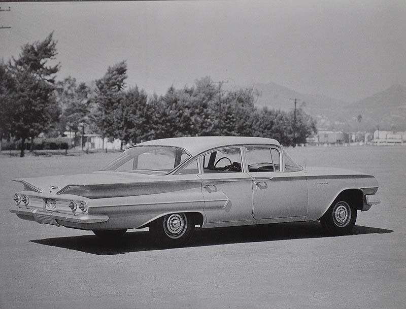 1960 Chevrolet Biscayne 4 Door Sedan G M Photographs